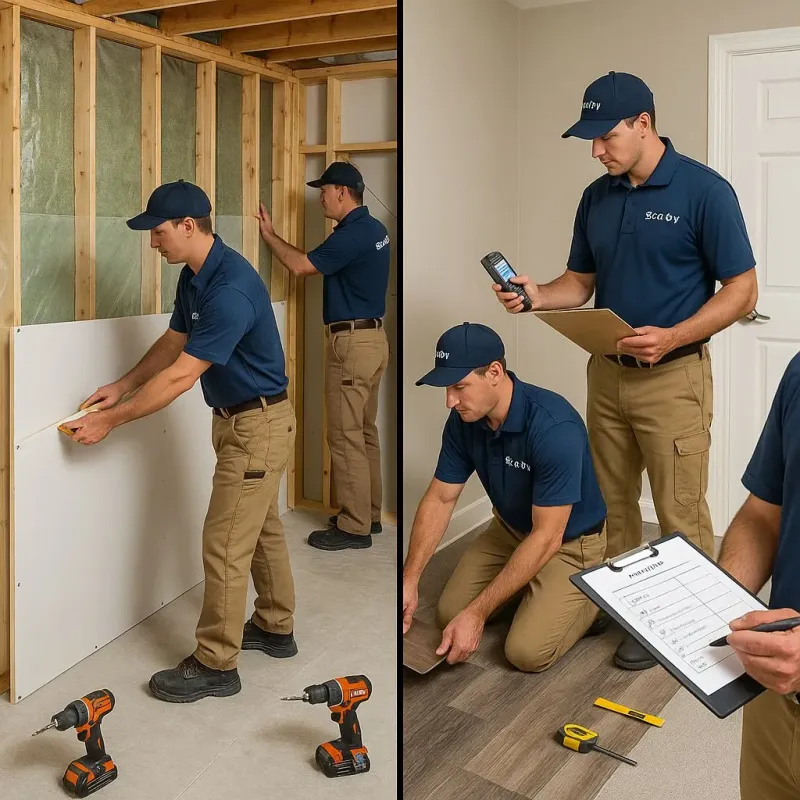 Repairs and Reconstruction process in Norridge, IL